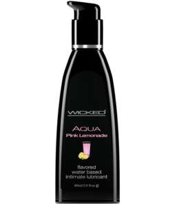 Wicked Sensual Care Water Based Lubricant - 2 oz Pink Lemonade