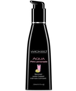 Wicked Sensual Care Water Based Lubricant - 4 oz Pink Lemonade