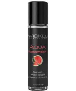 Wicked Sensual Care Aqua Water Based Ludricant - 1 oz Watermelon