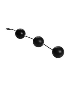 Master Series XXL Triple Silicone Beads - Black
