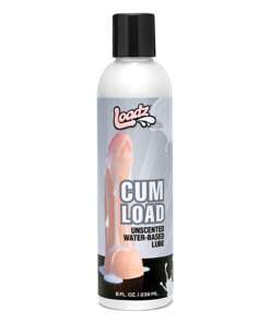 Loadz Jizz Water-based Lube - 8 oz Bottle Unscented