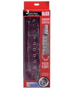 Size Matters 3" Extender Sleeve - Clear
