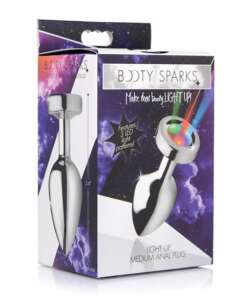 Booty Sparks Light Up Anal Plug - Medium