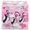 Booty Sparks Pink Heart Gem Anal Plug Set