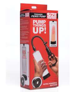Size Matters Trigger Penis Pump - Clear