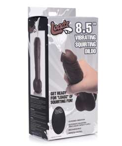 Loadz LDZ 8.5" Squirting Dildo - Dark