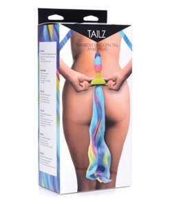 Tailz Rainbow Unicorn Tail Anal Plug
