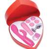 Frisky Passion Deluxe Kit w/Heart Gift Box - Pink