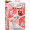 Booty Sparks Red Heart Gem Glass Anal Plug - Large