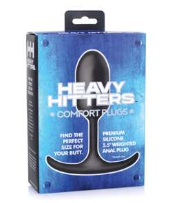 Heavy Hitters Premium Weighted Anal Plug - Medium