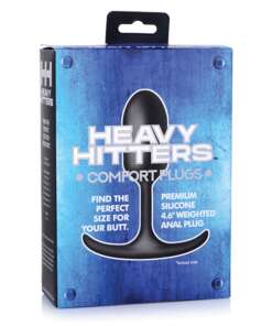 Heavy Hitters Premium Weighted Anal Plug - Small