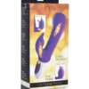 Inmi 10x Flipper Flicker Rabbit w/Moving Clit Stimulator - Purple