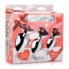 Booty Sparks Red Heart Gem Anal Plug Set
