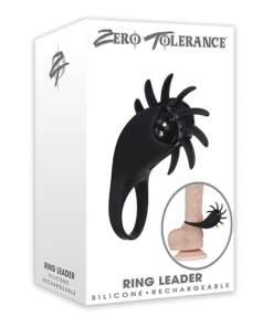 Zero Tolerance Ring Leader Cock Ring - Black