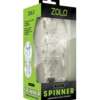 ZOLO Gripz Spinner Stroker - Clear