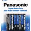 Panasonic Super Heavy Duty Battery AA - Pack of 4