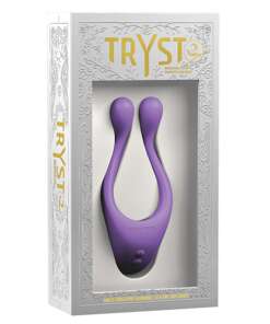 Tryst V2 Bendable Multi Zone Massager w/Remote - Purple