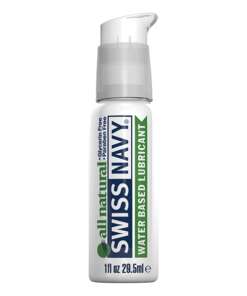Swiss Navy Premium All Natural Lubricant - 1 oz Bottle