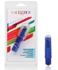 Travel Blaster w/Silicone Sleeve Waterproof - Blue