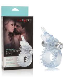 Wireless Butterfly Ring - Clear