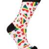 Shots Sexy Socks Happy Hearts - Female