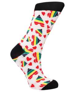 Shots Sexy Socks Happy Hearts - Female