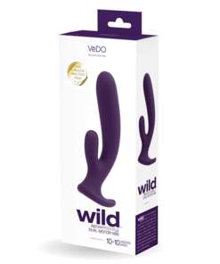 VeDO Wild Rechargeable Dual Vibe - Purple